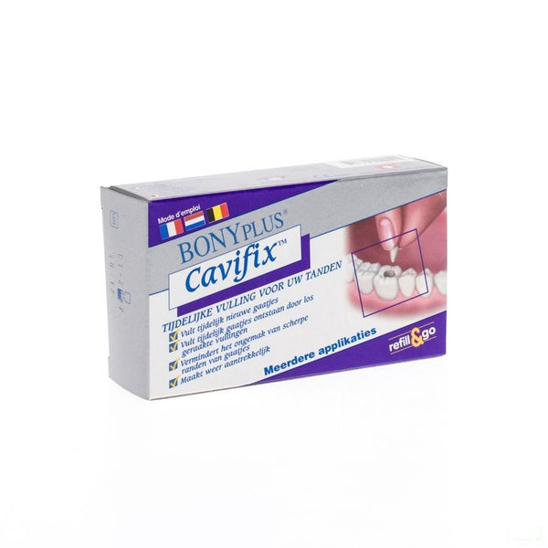 Bonyplus Cavifix Tijdelijk Vulmateriaal Tanden 7g - Dental Care Products - InstaCosmetic