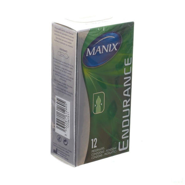 Manix Endurance Condomen 12 - Patch Pharma - InstaCosmetic
