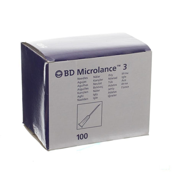 Bd Microlance 3 Naald 23g 1 Rb 0,6x25mm Blauw 100 - Bd - InstaCosmetic