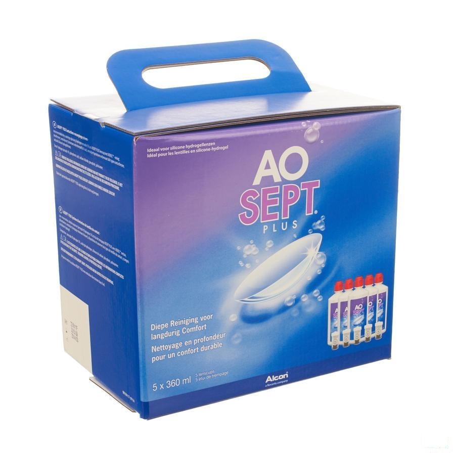 Aosept Plus 6 Maandpack 5x360ml