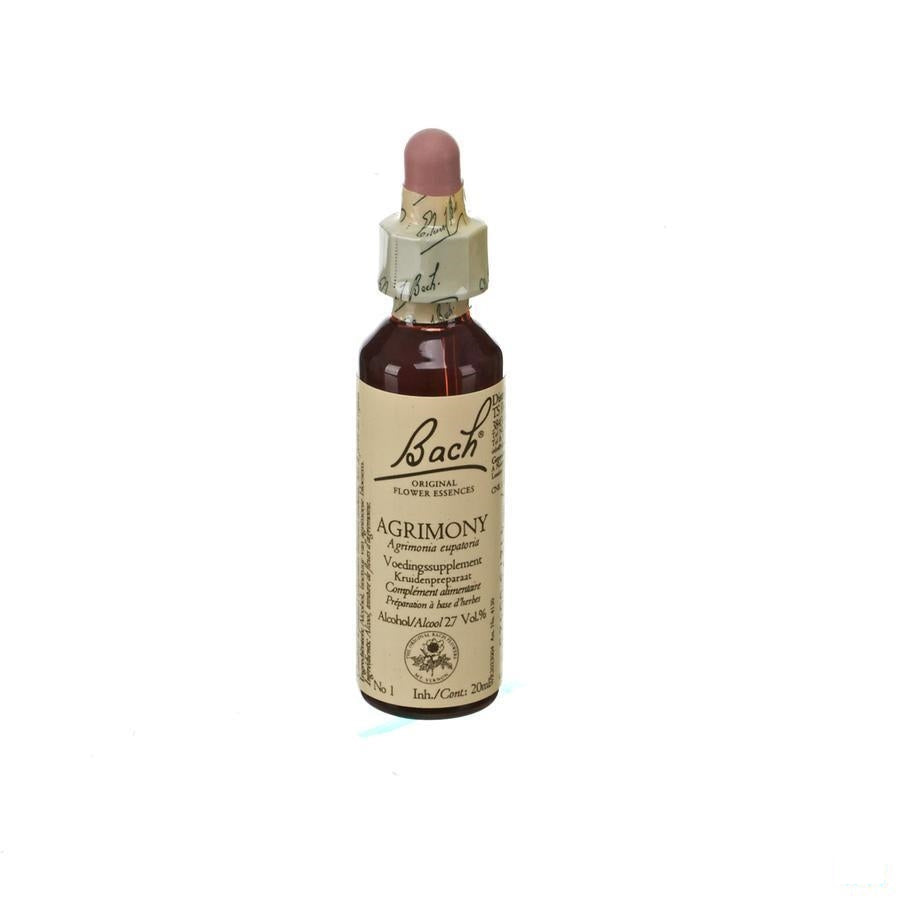 Bach Flower Remedie 01 Agrimony 20 Ml