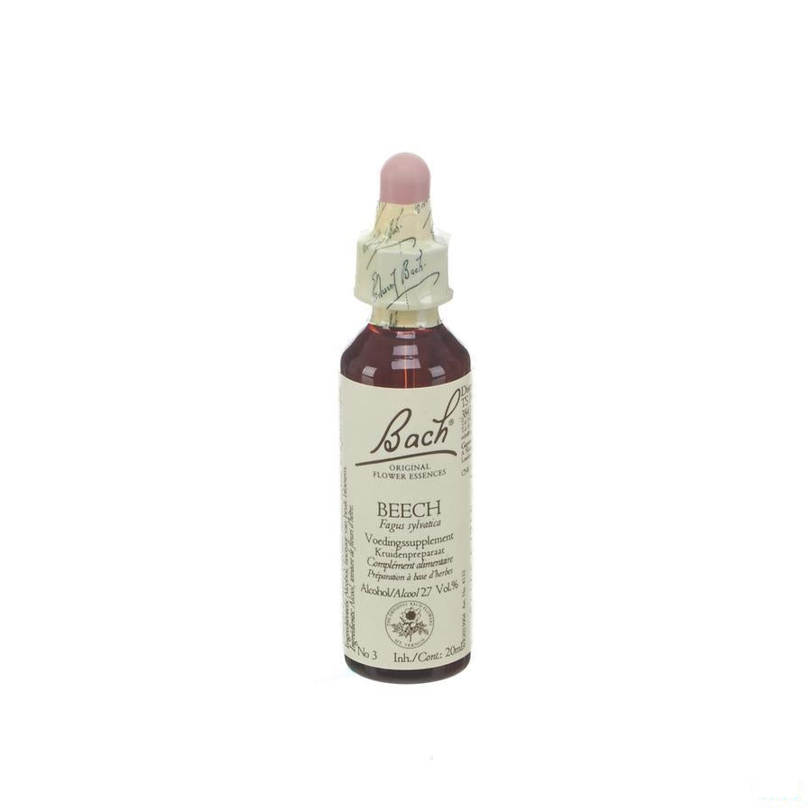 Bach Flower Remedie 03 Beech 20 Ml