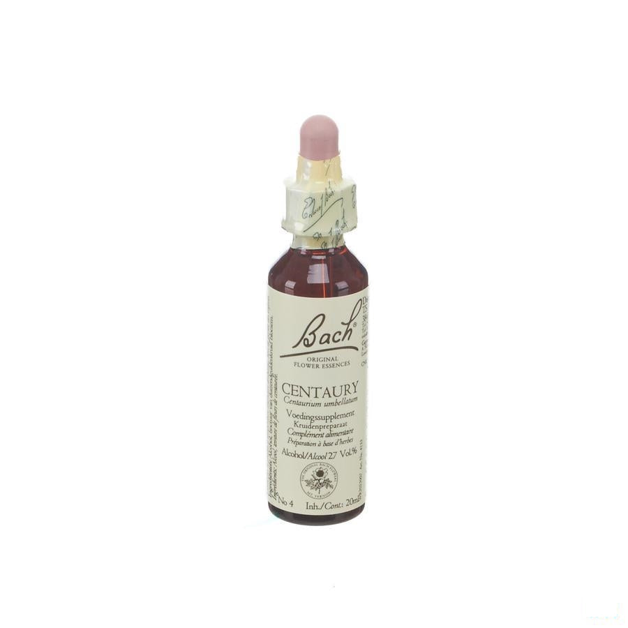 Bach Flower Remedie 04 Centaury 20ml