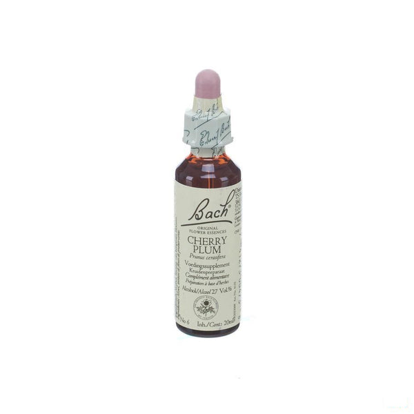 Bach Flower Remedie 06 Cherry Plum 20ml - Bach - InstaCosmetic