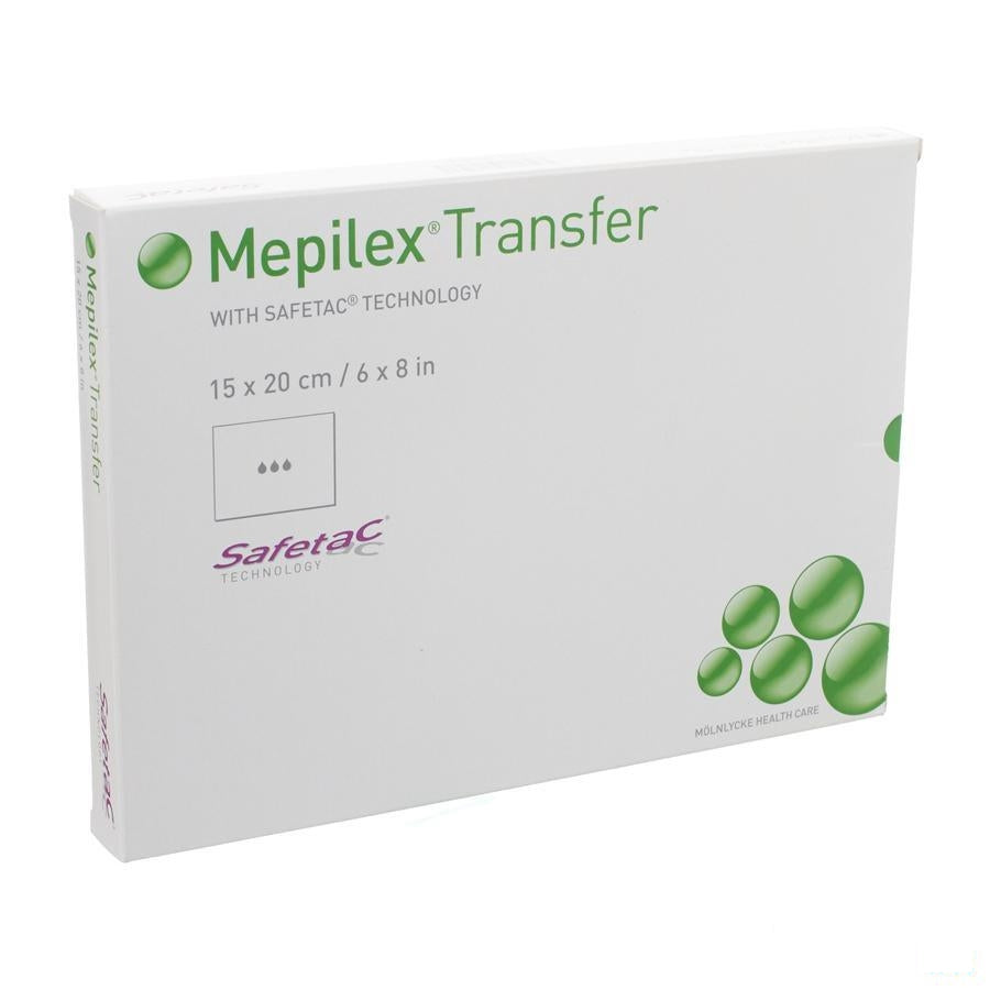 Mepilex Transfer Verb Sil Ster 15x20cm 5 294800