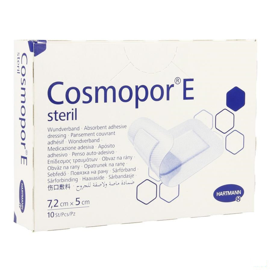 Cosmopor E Verb Ster Adh 7,2x 5cm 10 9008911