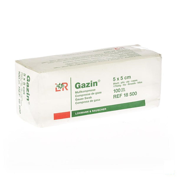 Gazin Kp N/ster 8p 5,0x 5,0cm 100 18500 - Lohmann & Rauscher - InstaCosmetic