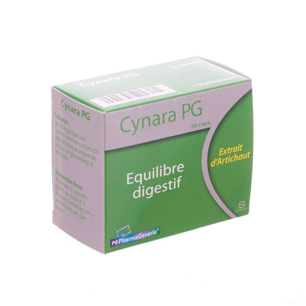 Cynara Pg Pharmagenerix Capsules 50 - Superphar - InstaCosmetic