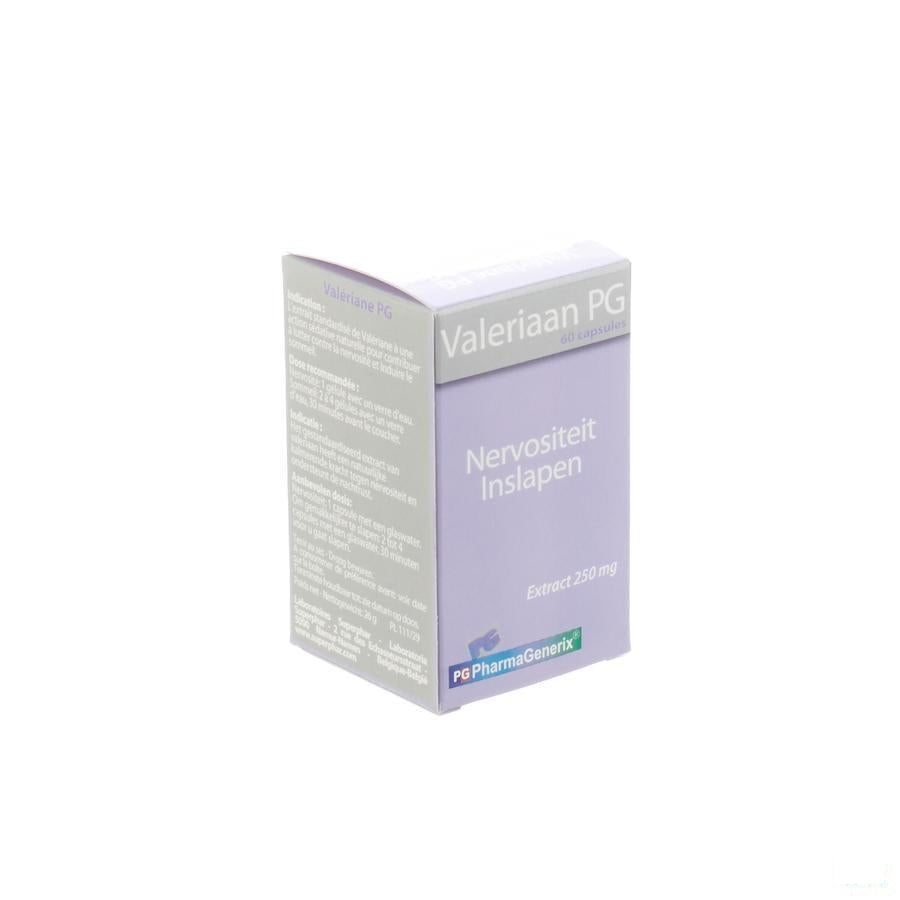 Valeriaan Pg Pharmagenerix Capsules 60