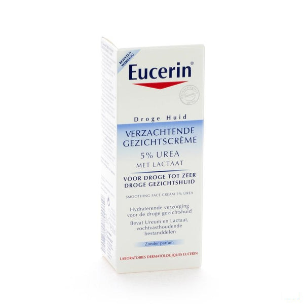 Eucerin Droge Huid Gezichtscreme 5% Urea Tbe 50ml - Beiersdorf - InstaCosmetic
