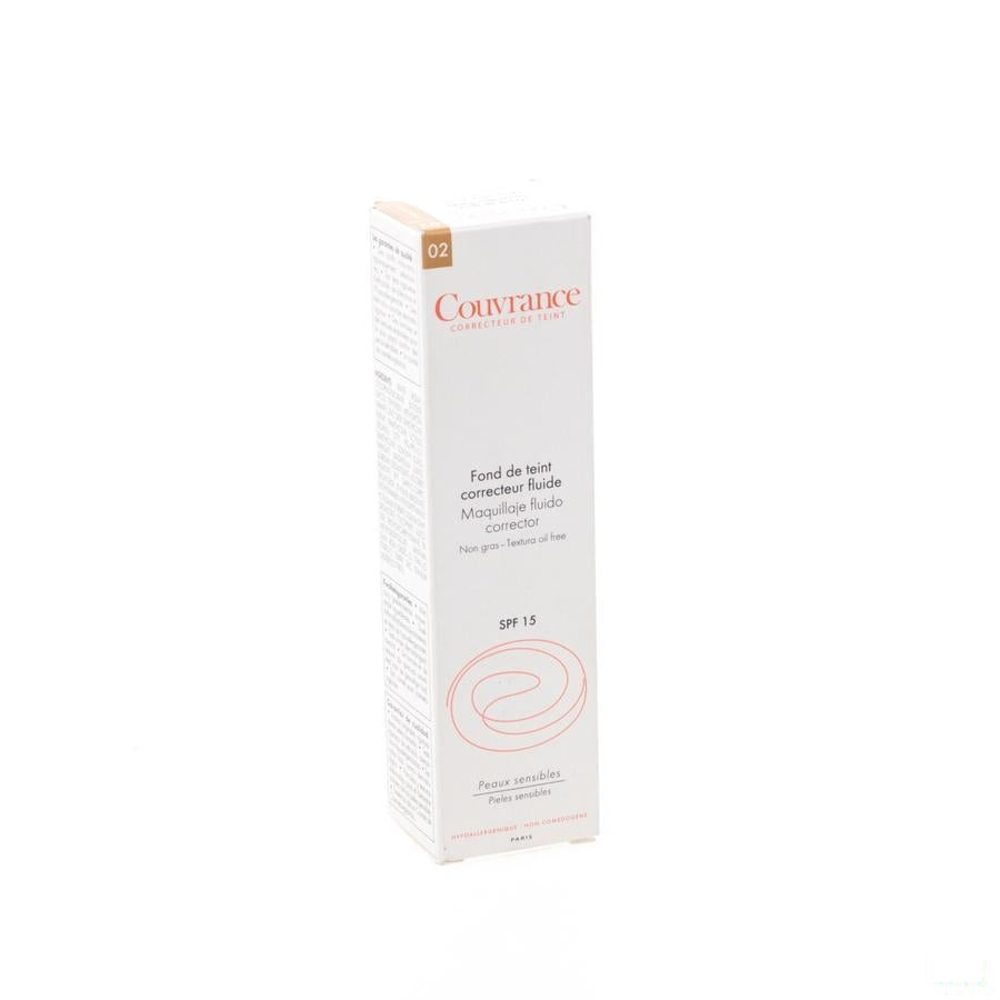 Avene Couvrance Fdt Fluide 02 Naturel 30 Ml