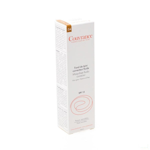 Avene Couvrance Fdt Fluide 04 Miel 30 Ml - Avene - InstaCosmetic