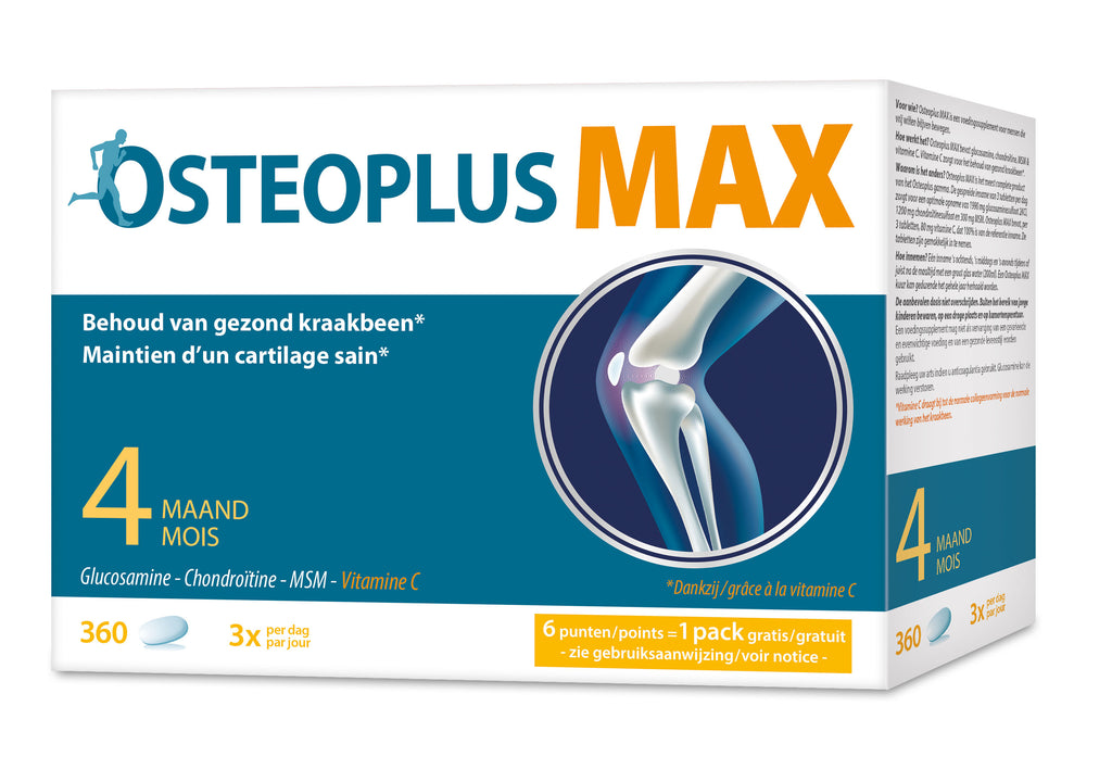 Osteoplus Max 4 Maand Tabletten 360