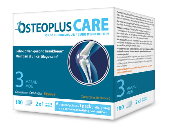 Osteoplus Care Tabletten 180 - Vemedia Consumer Health Belgium - InstaCosmetic