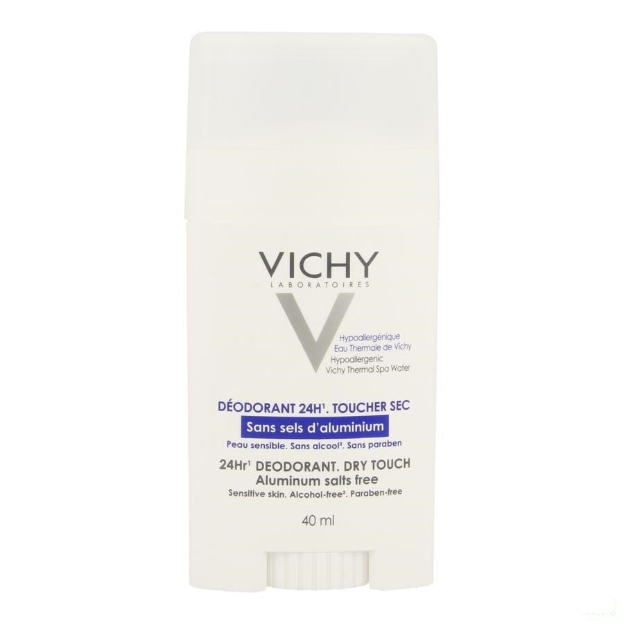 Vichy Deo Zonder Aluminiumzouten Stick 24u 40ml