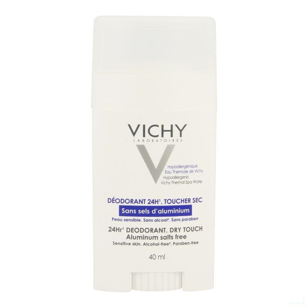 Vichy Deo Zonder Aluminiumzouten Stick 24u 40ml - Vichy - InstaCosmetic