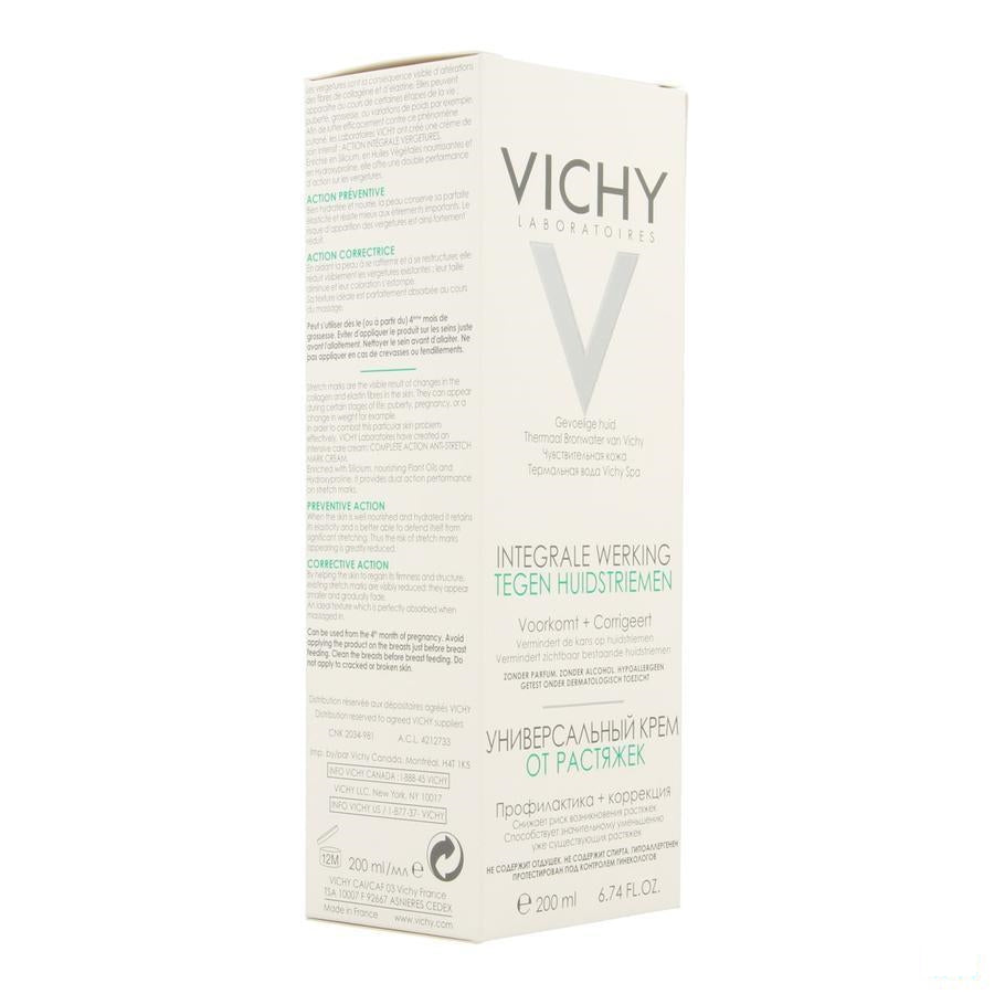 Vichy - Anti-striemen crème - Integrale werking tegen huidstriemen 200ml