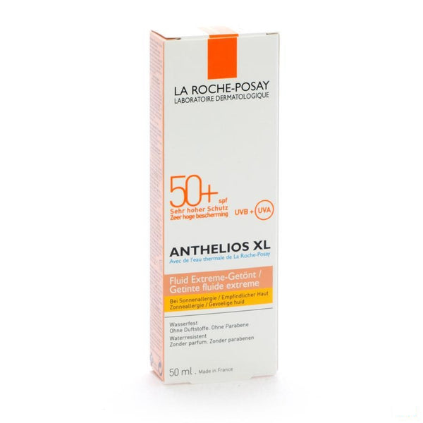 La Roche-Posay Anthelios Fluide Ext Teinte Gez. Ip50+ 50 Ml - Lrp - InstaCosmetic