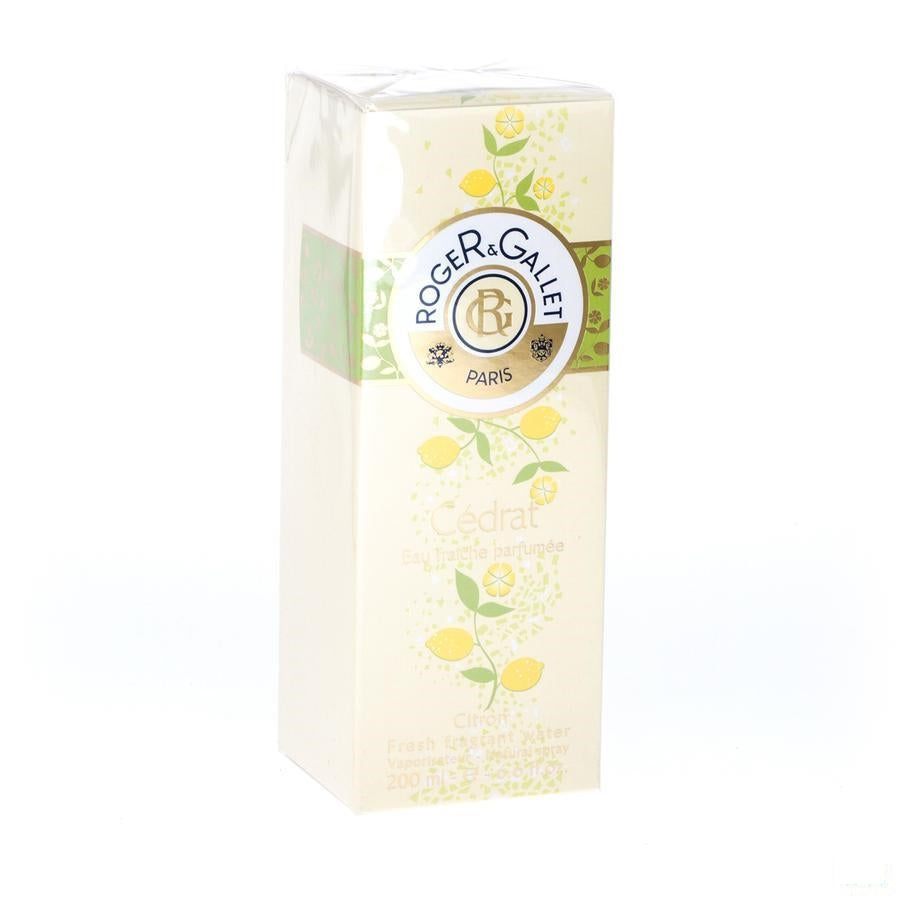 Roger&gallet Cedrat Fris Water Parf Vapo 200ml