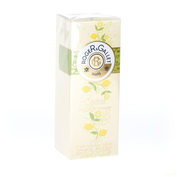 Roger&gallet Cedrat Fris Water Parf Vapo 200ml - Roger & Gallet - InstaCosmetic