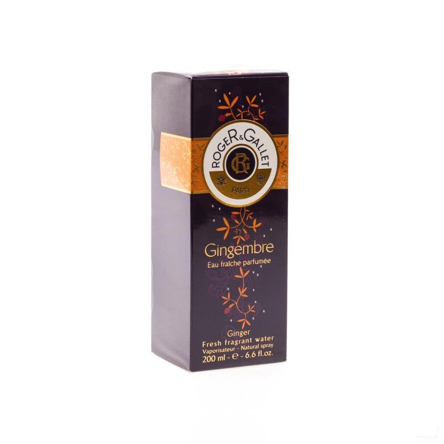 Roger&gallet Gember Fris Water Parf Vapo 200ml