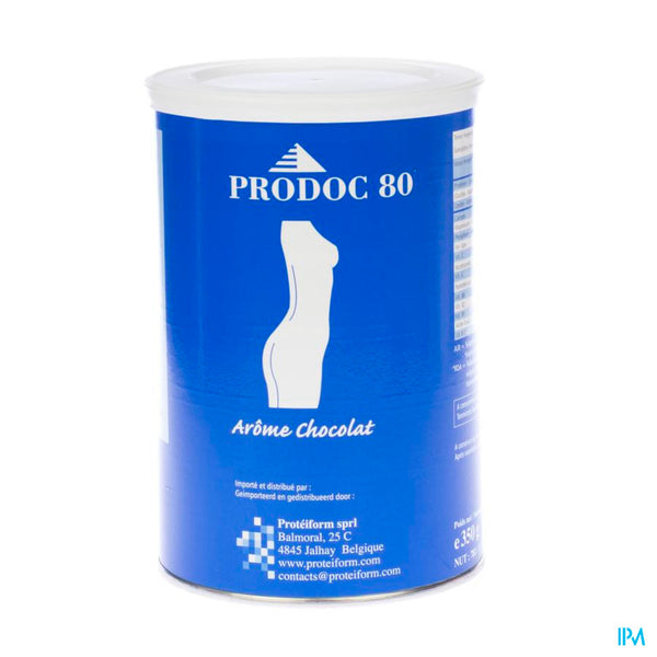 Prodoc 80 Poeder Milk-shake Chocolade 350g