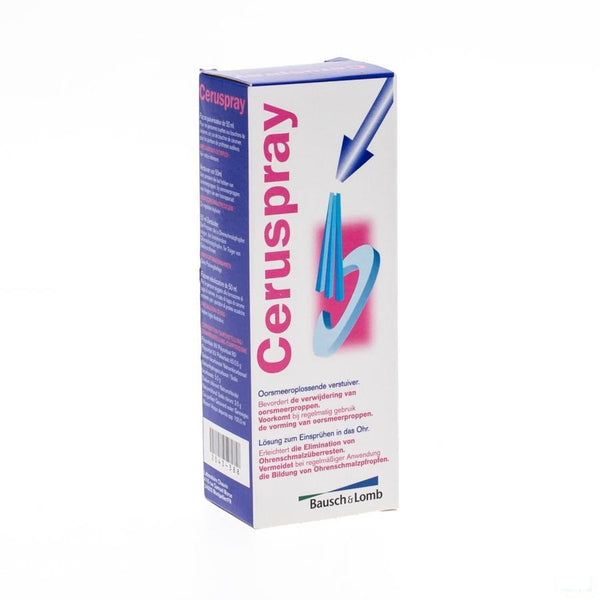 Ceruspray Ooroplossing 50ml - Bausch & Lomb - InstaCosmetic