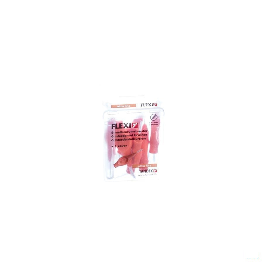 Flexi Orange Borsteltje Ultra Fine Interdentaal 6