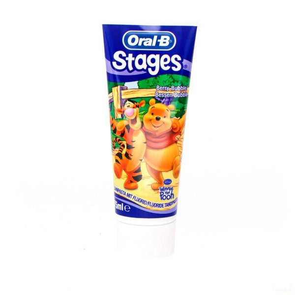 Oral B Tandpasta Stages Winnie The Pooh 75ml - Procter & Gamble - InstaCosmetic