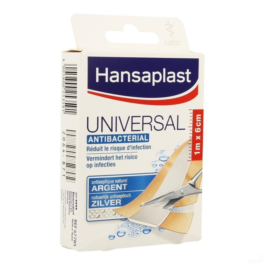 Hansaplast Med Universal Wtp 1mx6cm