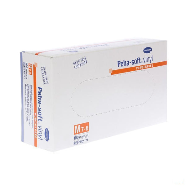 Peha Soft Handschoen Vinyl Poedervrij S 9421708 - Hartmann P. - InstaCosmetic