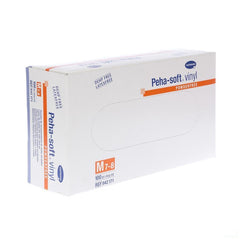 Peha Soft Handschoen Vinyl Poedervrij M 9421718