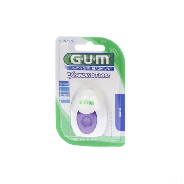 Gum Dentalfloss Expanding Floss 30m 2030 - Gum - InstaCosmetic