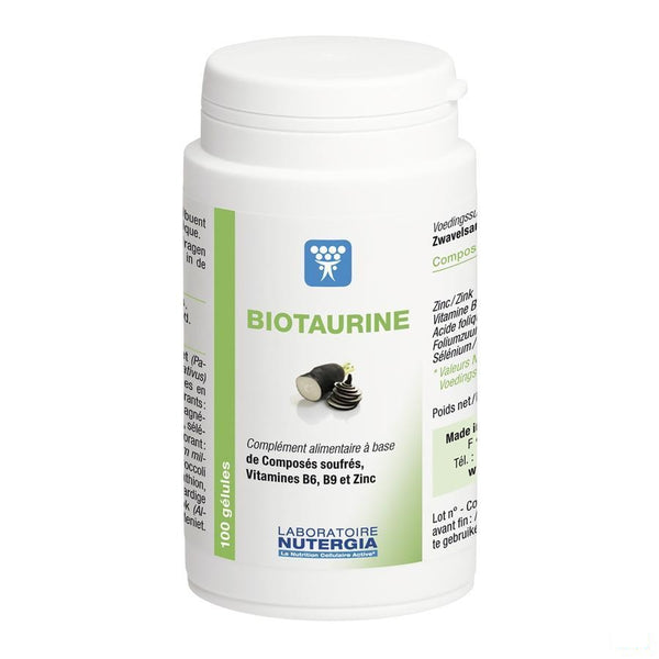 Biotaurine Gel 100 - Laboratoire Nutergia - InstaCosmetic