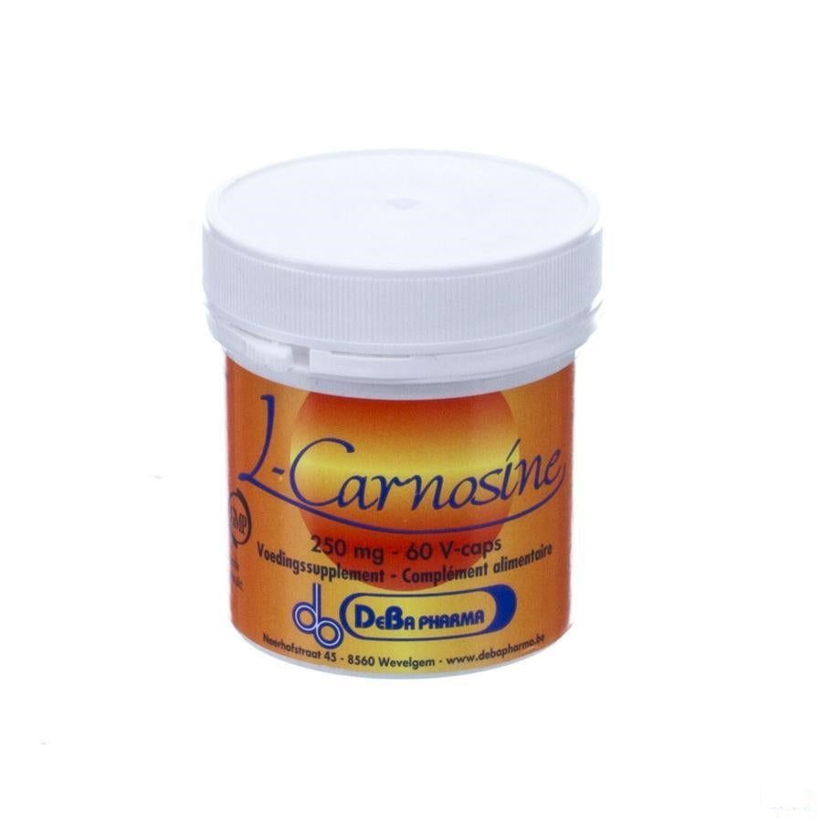 L-carnosine Capsules 60x250mg Deba