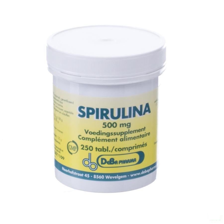 Spirulina Tabletten 250x500mg Deba