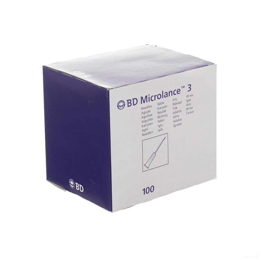 Bd Microlance 3 Naald 18g 1,2x40mm Rose 100 301900