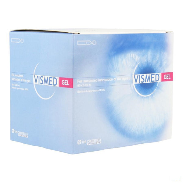 Vismed Gel Bevochtigen Ogen 0,3% Fl 60 X 0,45ml - Trb Chemedica Ag - InstaCosmetic