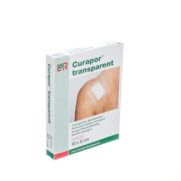 Curapor Transparant Steriel 10cmx 8cm 5 13100 - Lohmann & Rauscher - InstaCosmetic