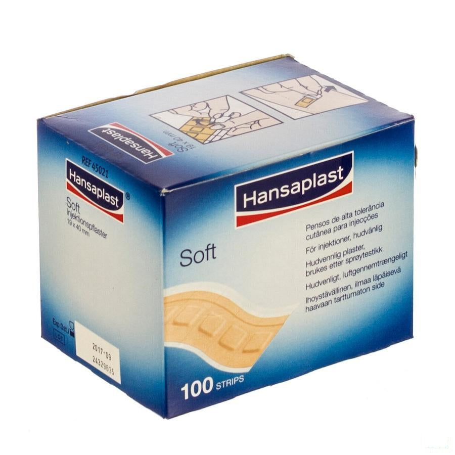Hansaplast Soft Pleister Individ.strips 100