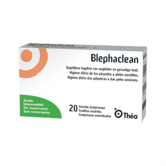 Blephaclean Reinigingsdoekjes Geimpreg.oogleden 20