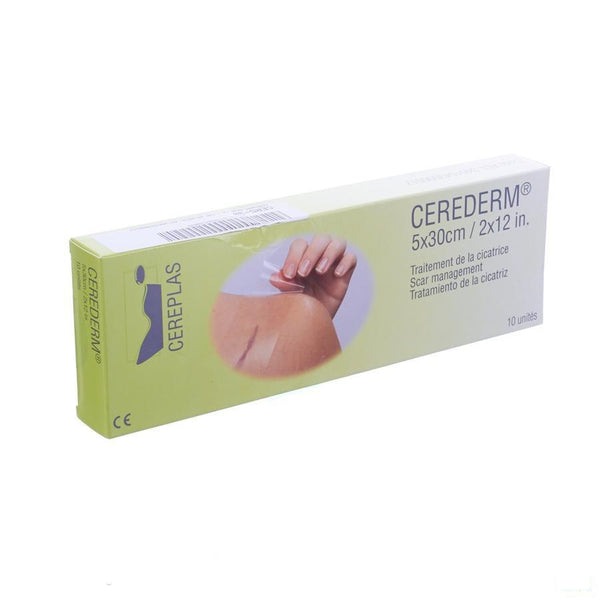 Cerederm Pleister 5x30cm 10 4309651 - Euromi - InstaCosmetic