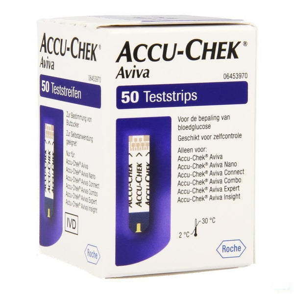 Accu Chek Aviva Teststroken 50 6453970054 - Roche - InstaCosmetic
