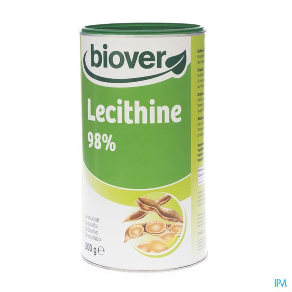 Biover Lecithine Granulen Gmo Vrij 500g - Biover - InstaCosmetic