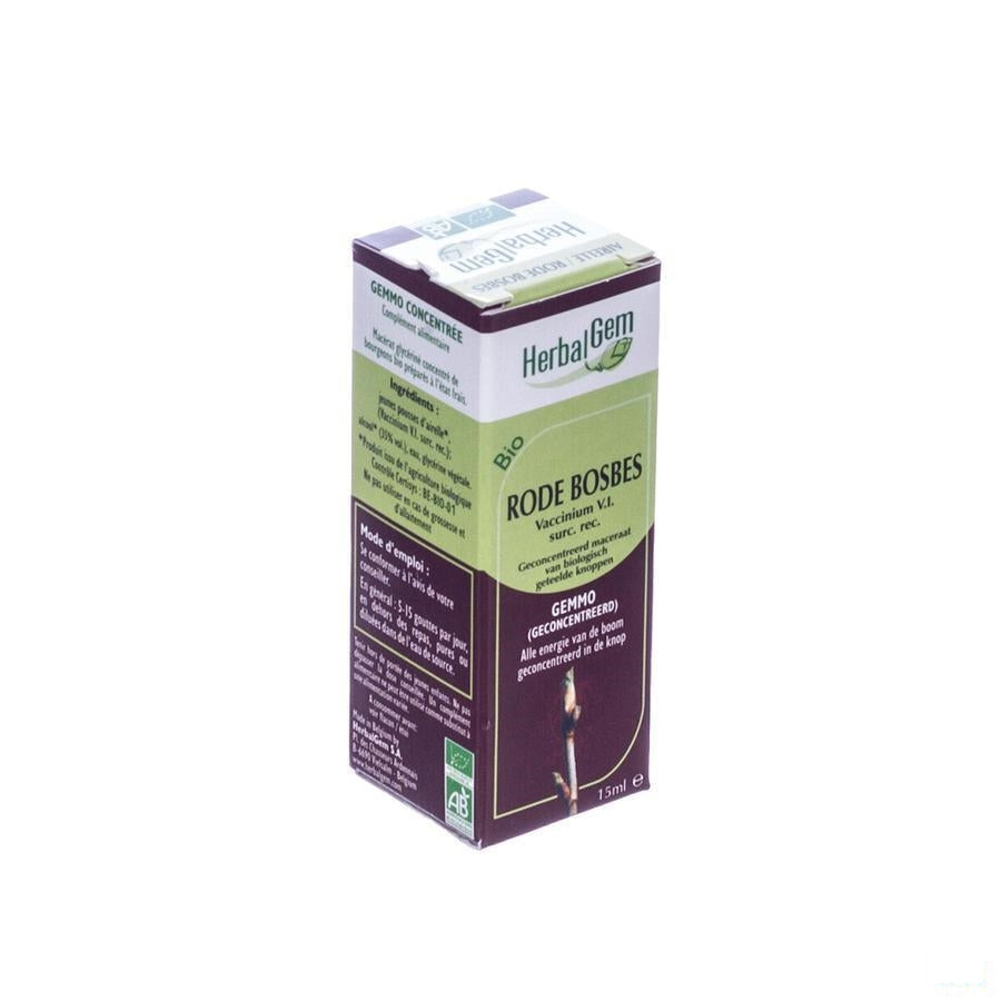 Herbalgem Rode Bosbes Maceraat 15ml