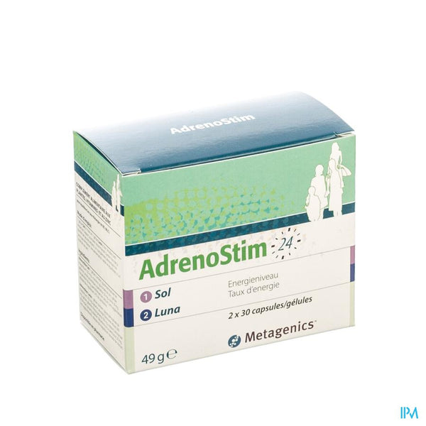 Adrenostim Capsules 2x30 3961 Metagenics