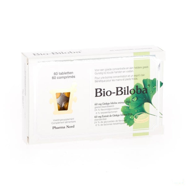 Bio-biloba Tabletten 60x60mg - Pharma Nord - InstaCosmetic