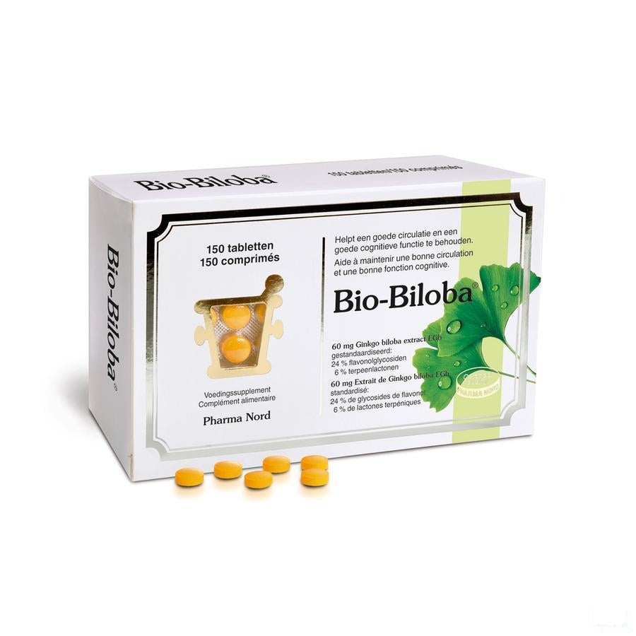 Bio-biloba Tabletten 150x60mg