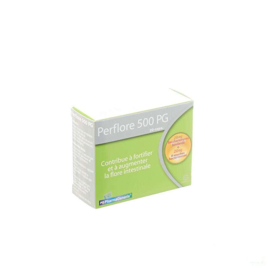 Perflore 500 Pg Pharmagenerix Capsules 20