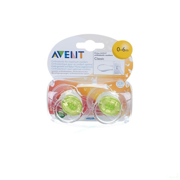 Avent Fopspenen Transparant Silicone 3-6m 2 - Bomedys - InstaCosmetic